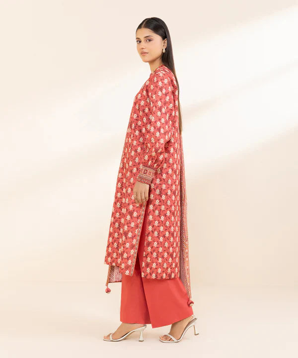 SAPPHIRE DHANAK UNSTITCHED PRINTED 3PC