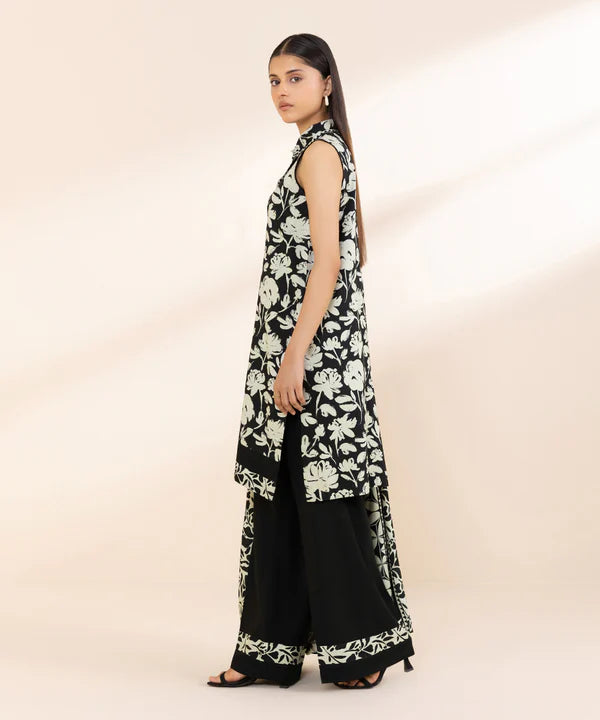 SAPPHIRE DHANAK UNSTITCHED PRINTED 3PC