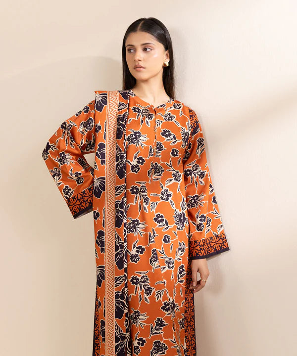 SAPPHIRE DHANAK UNSTITCHED PRINTED 3PC