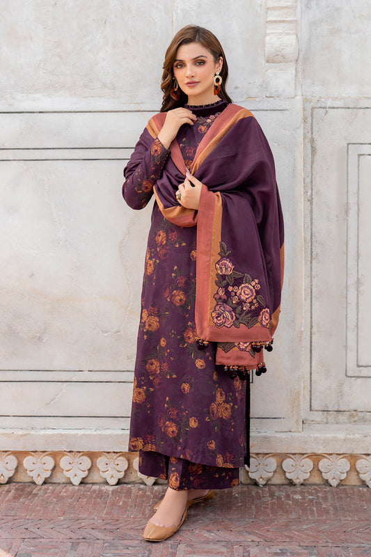 Baroque Khadar Unstiched 3-piece