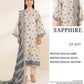 SAPPHIRE DHANAK UNSTITCHED PRINTED 3PC