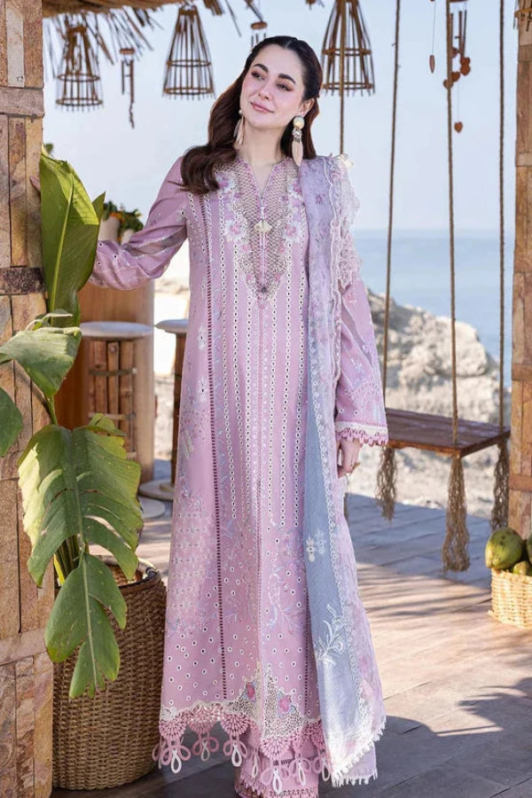 QALAMKAR LAWN UNSTITCHED EMB 3PC