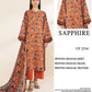 SAPPHIRE DHANAK UNSTITCHED PRINTED 3PC