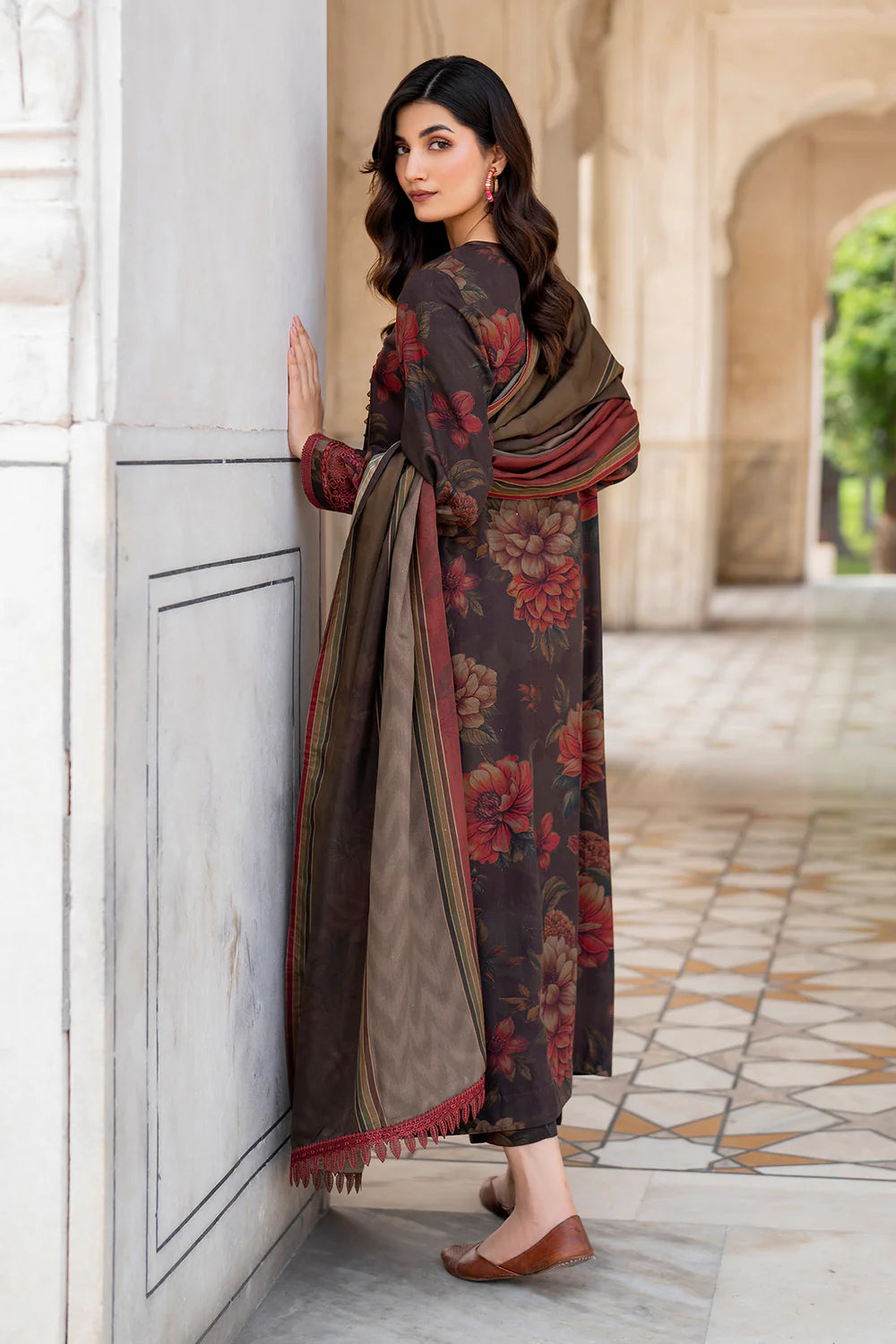 Baroque Khadar Unstiched 3-piece