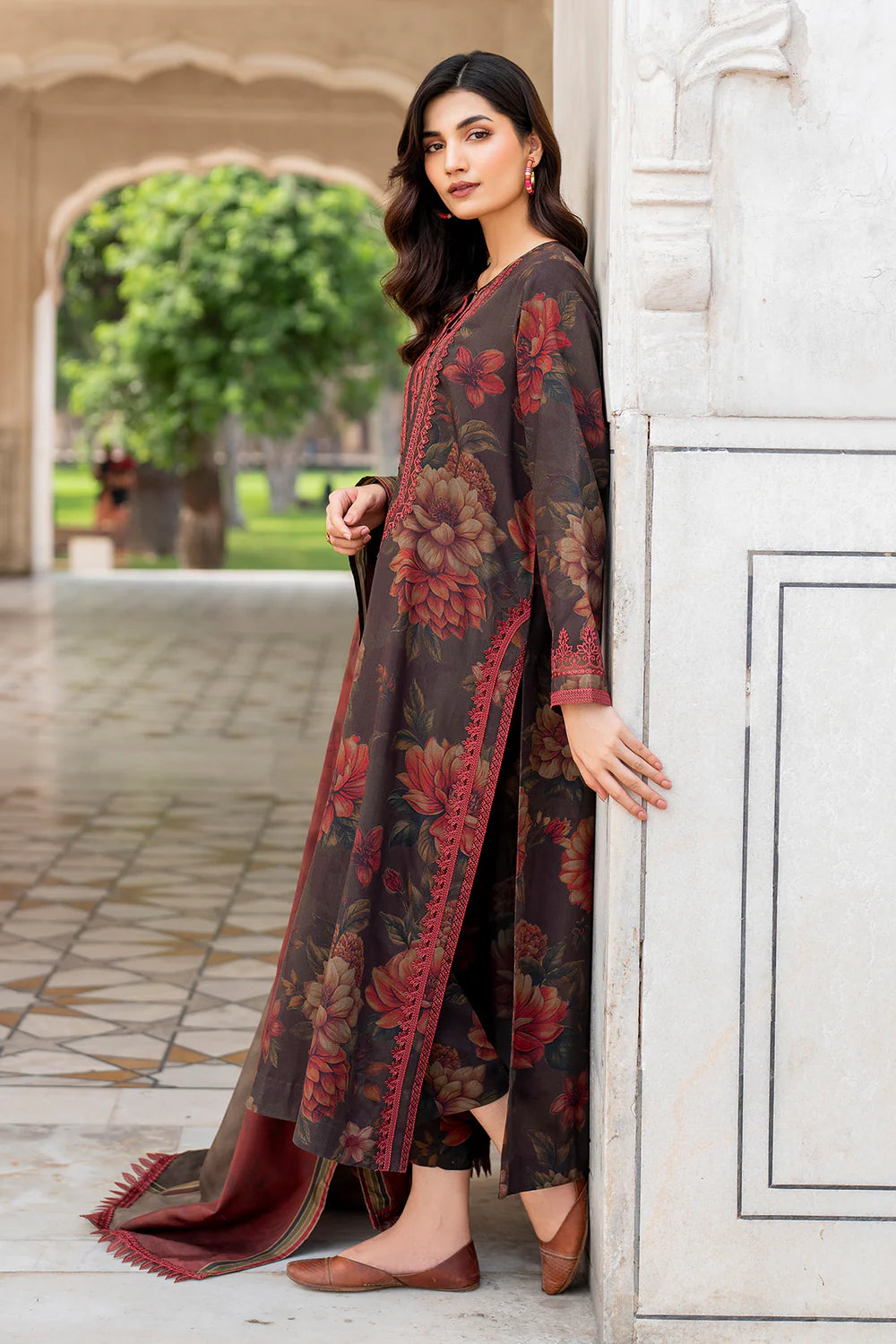 Baroque Khadar Unstiched 3-piece