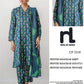 NISHAT KHADDAR UNSTICH PRINTED 3PC