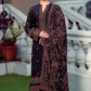 BAREEZE DHANAK UNSTITCHED EMB 3PC