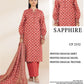 SAPPHIRE DHANAK UNSTITCHED PRINTED 3PC