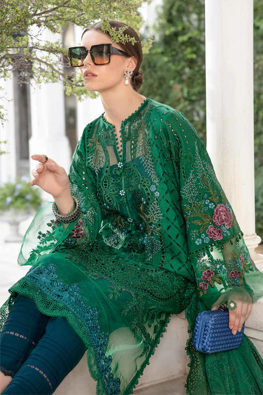 MARIA.B LAWN UNSTITCHED EMB 3PC