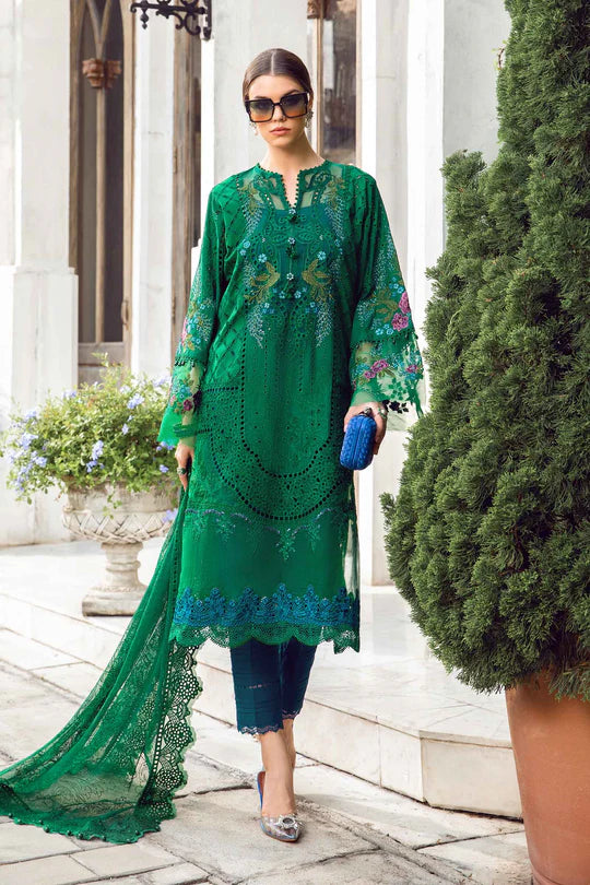 MARIA.B LAWN UNSTITCHED EMB 3PC