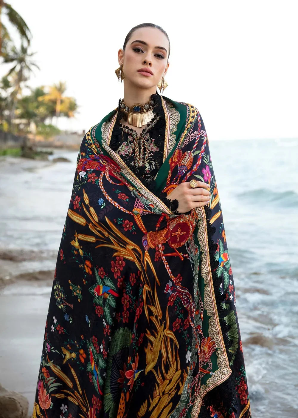 KANWAL MALIK LAWN UNSTITCHED EMB 3PC