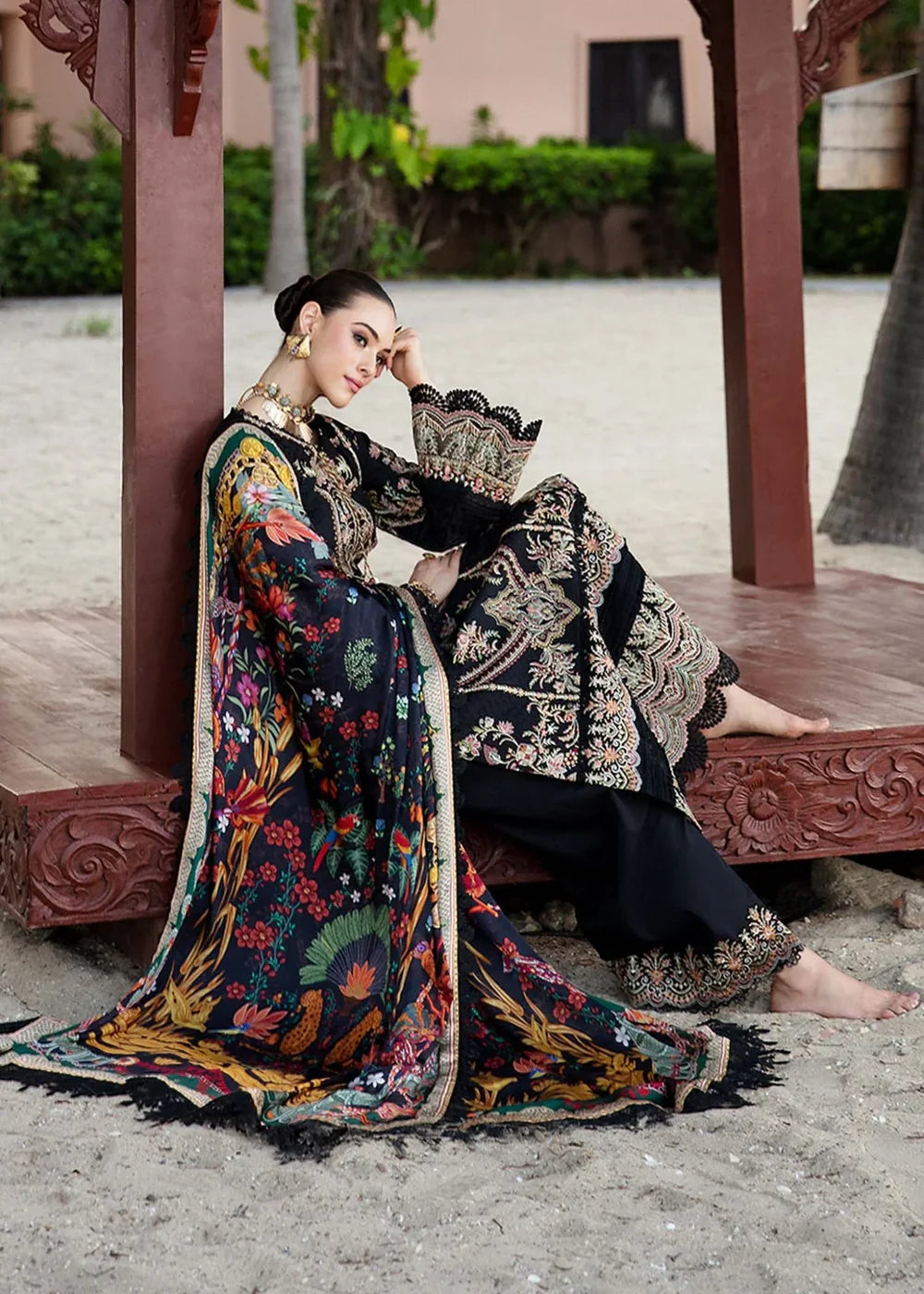 KANWAL MALIK LAWN UNSTITCHED EMB 3PC