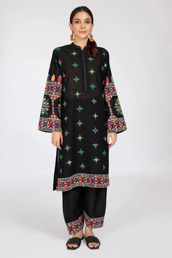 KAYSERIA LAWN UNSTICH EMBROIDERED 2-PIC